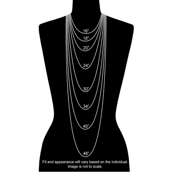 PRIMROSE Sterling Silver Box Chain Necklace - Picture 2 of 4